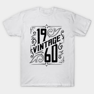 60th birthday gifts for men and women 1960 gift 60 years old T-Shirt